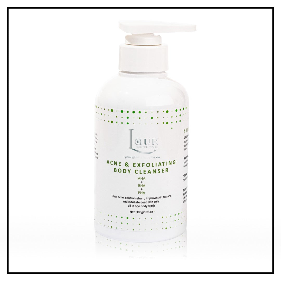 ACNE & EXFOLIATING BODY CLEANSER $100.00TTD