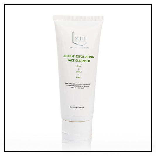 ACNE & EXFOLIATING FACE CLEANSER $50.40TTD