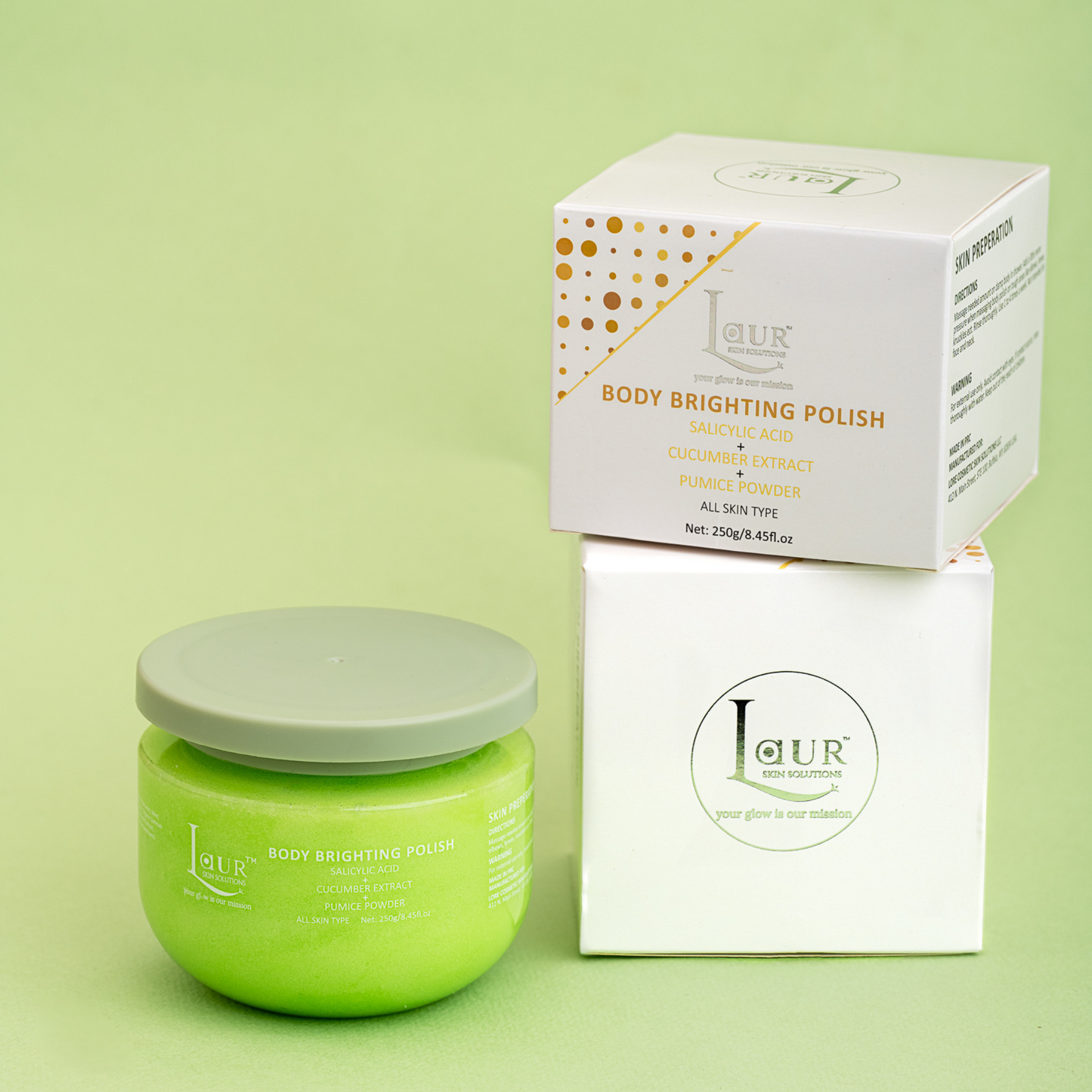 BODY BRIGHTENING POLISH $120.00TTD